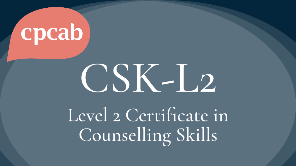Level 2 Certificate in Counselling Skills course logo